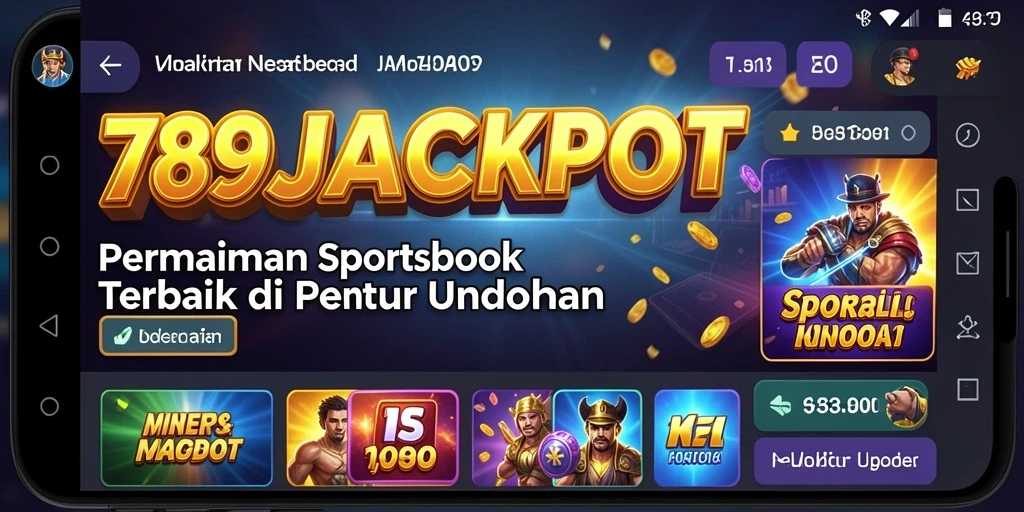 Tampilan gameplay 789JACKPOT dengan taruhan olahraga yang seru.