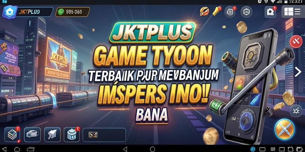Tampilan gameplay JKTPLUS yang menantang dan menarik untuk penggemar Tycoon.