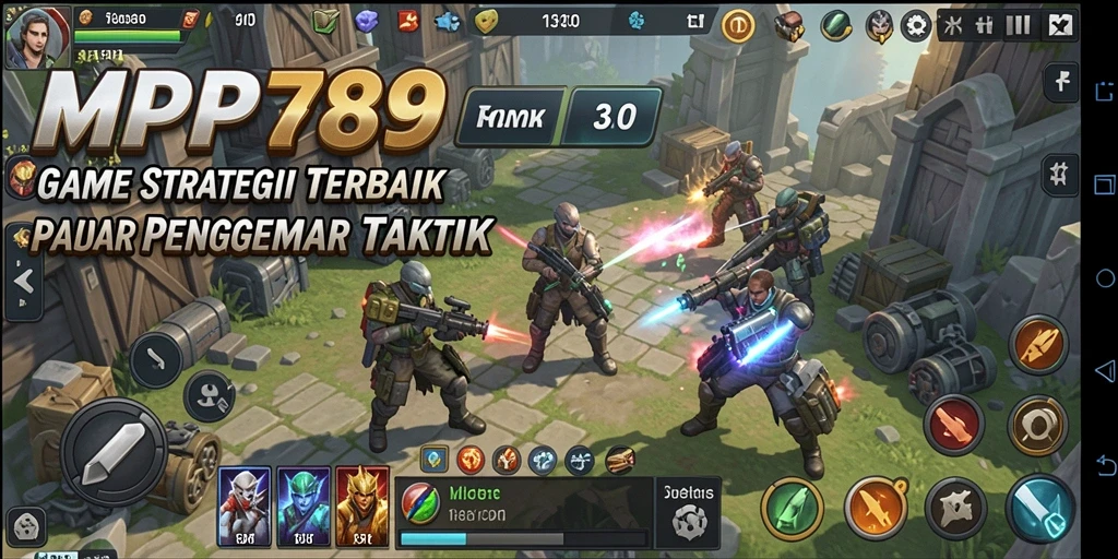 Tampilan gameplay yang menegangkan dan strategis di MVP789.