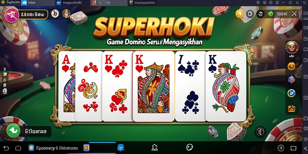 Gameplay seru dan strategi tinggi dalam SUPERHOKI Domino.