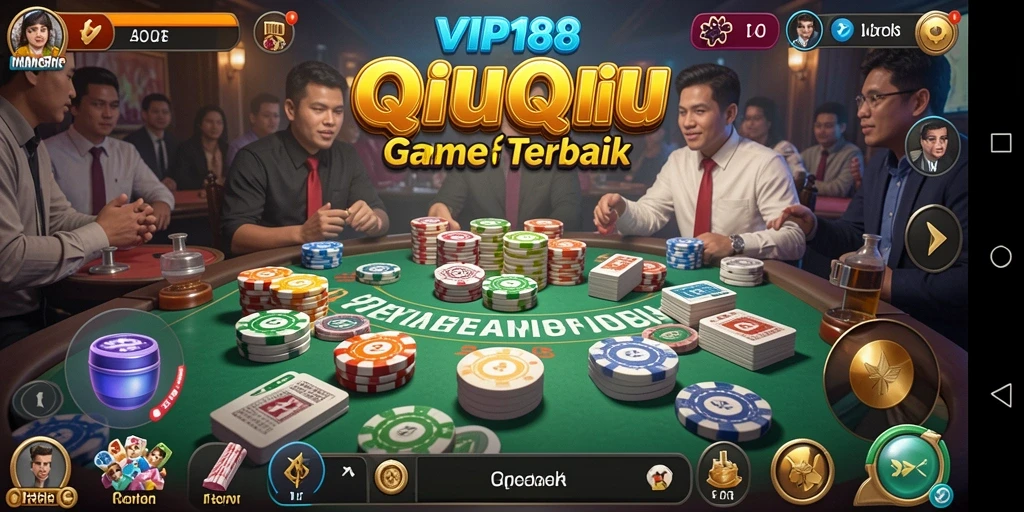 Screenshot gameplay QiuQiu yang seru di VIP188.
